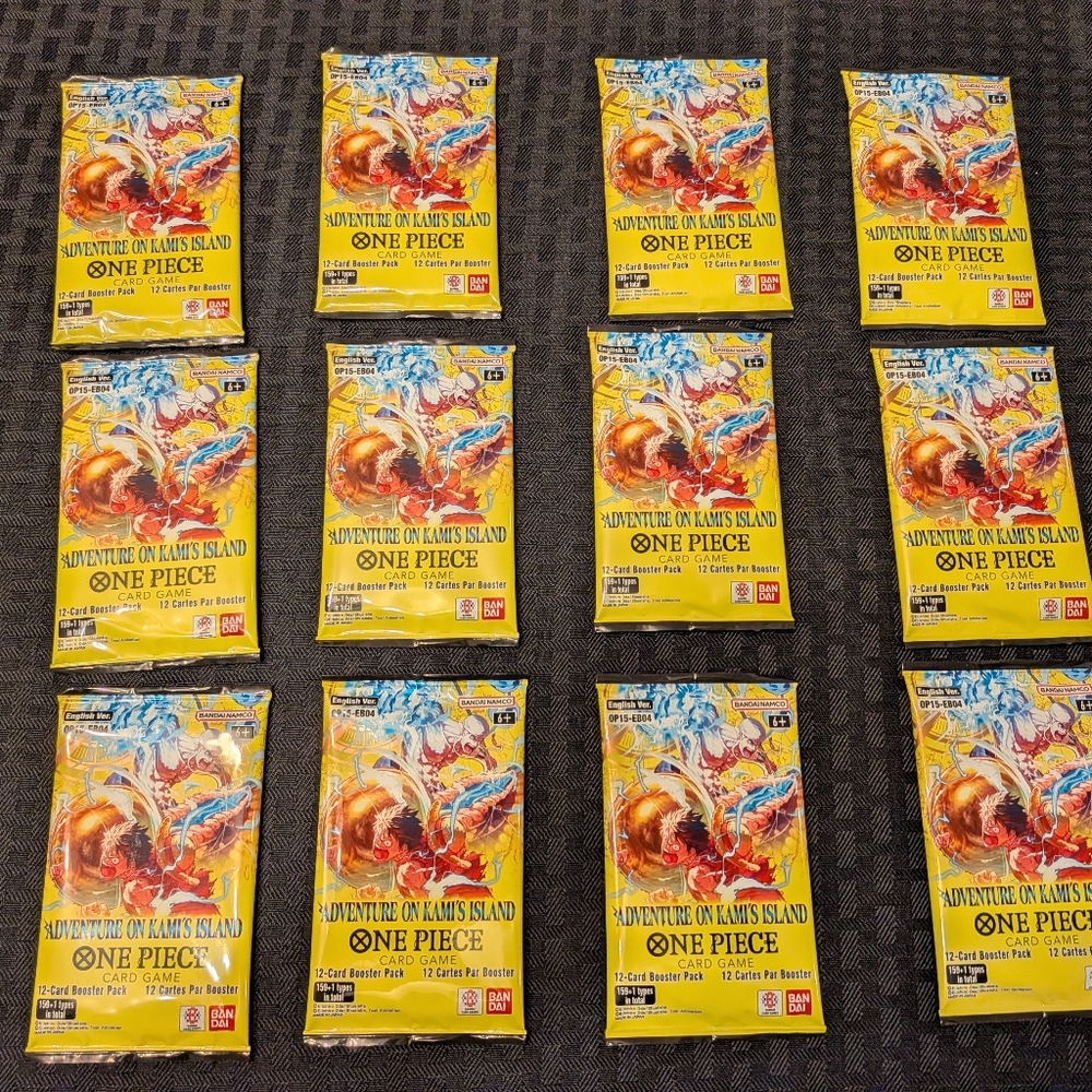 12 Packs of One Piece  OP15-EB04
